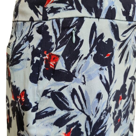 Rafaella Womens Skort Weekend Active Floral A Line Supreme Stretch Shorts Sz 12 - Picture 4 of 6